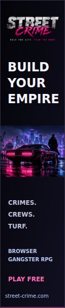 Street Crime 128 by 600 promotional artwork