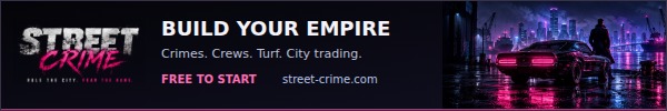 Street Crime 600 by 100 promotional artwork